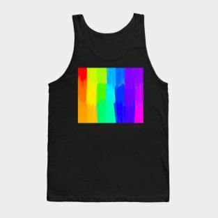 Rainbow pattern Tank Top